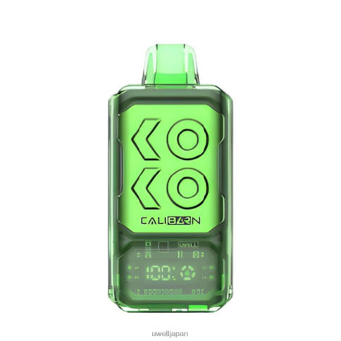UWELL CALIBURN bar s18000 使い捨てベイプ | UWELL ベイプ ダブルアップル J0X2T304
